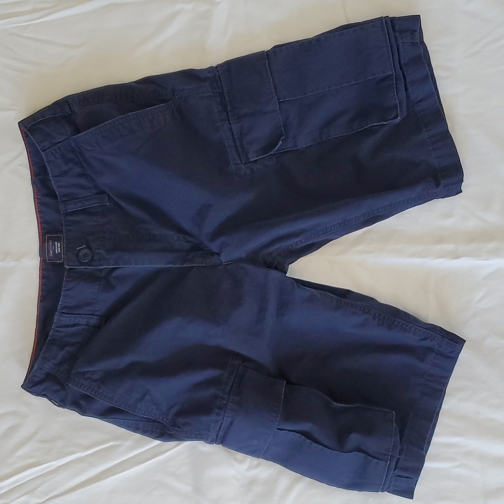 GAP KHAKIS men’s navy blue cargo shorts size 29